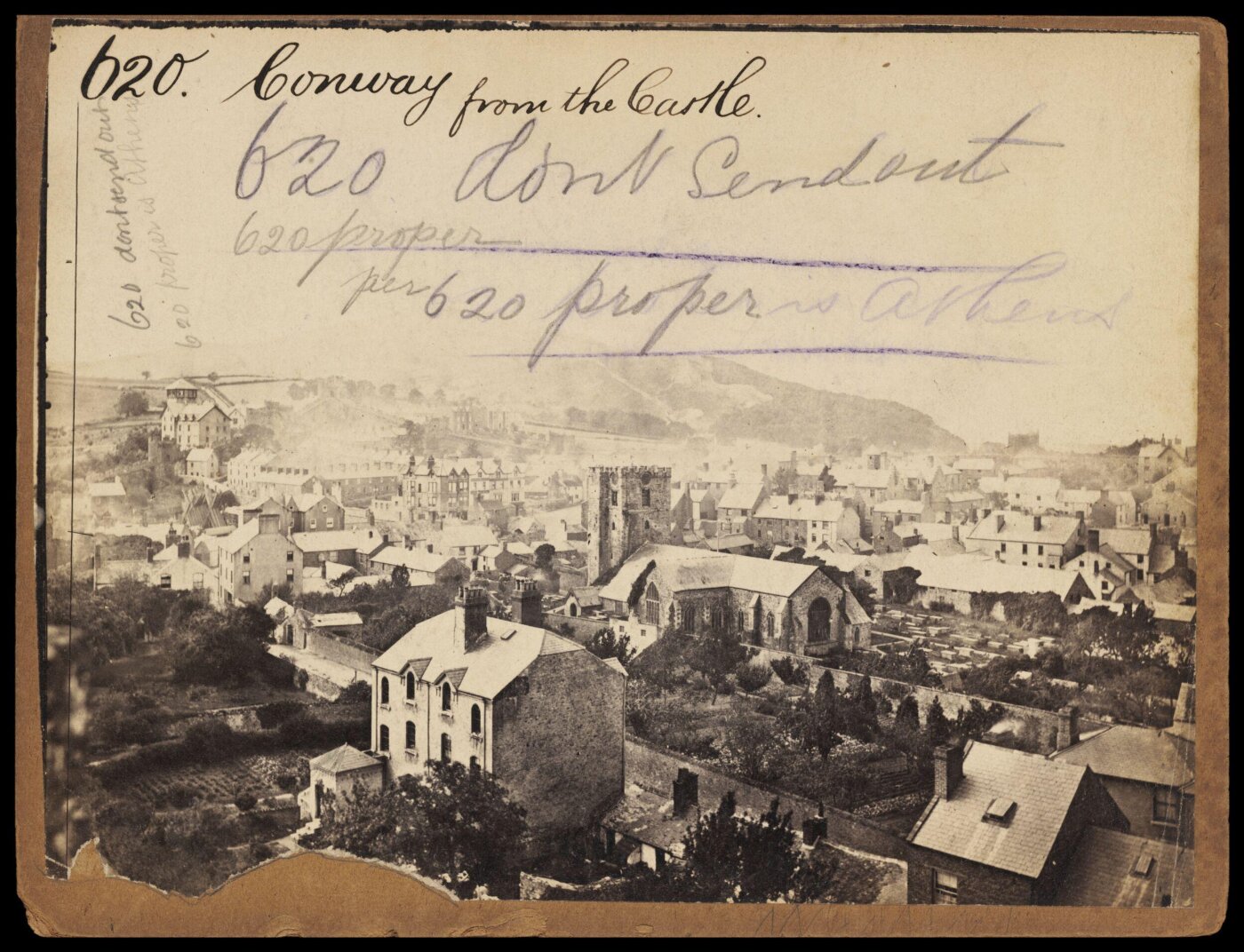 Francis Frith, Conway from the Castle