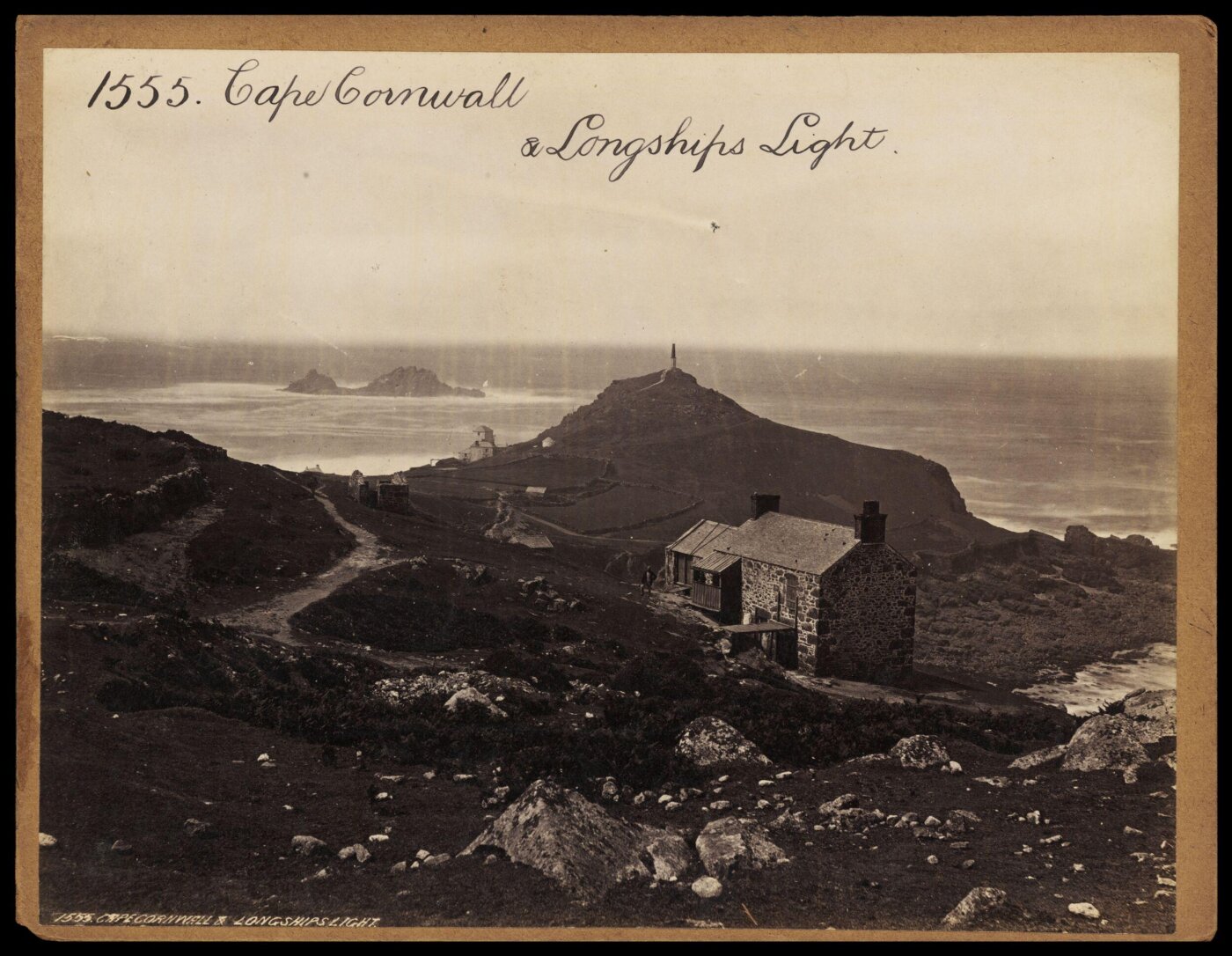 Francis Frith, Cape Cornwall & Longships Light