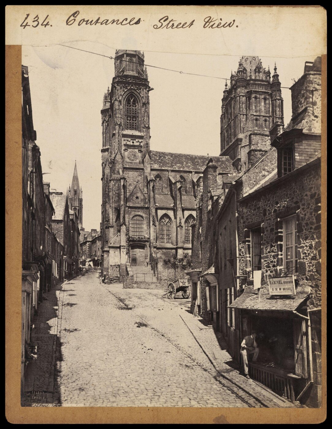 Francis Frith, Coutances.  Street View