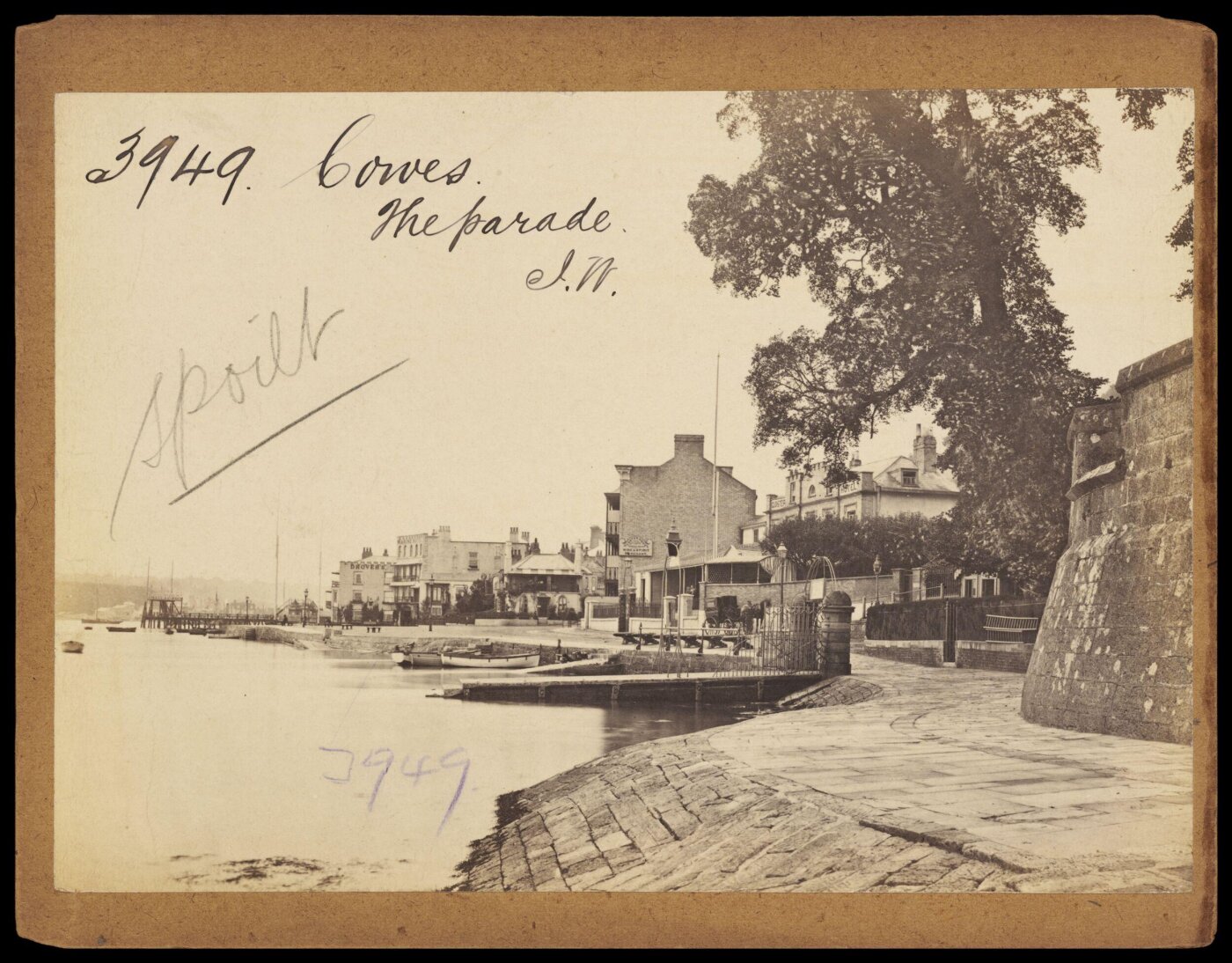 Francis Frith, Cowes.  The Parade.  I.W.