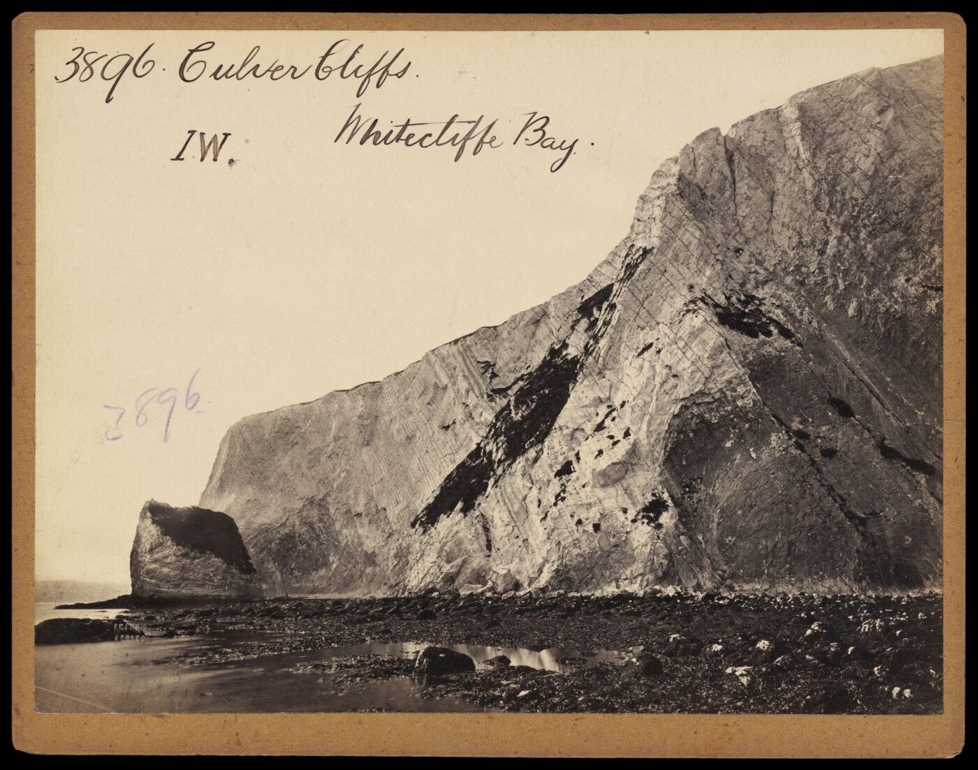 Francis Frith, Culver Cliffs. Whitecliff Bay. IW
