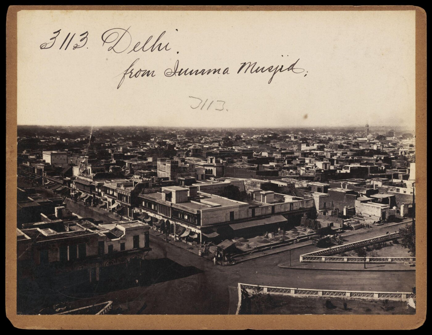 Francis Frith, Delhi.  From Jumma Musjid