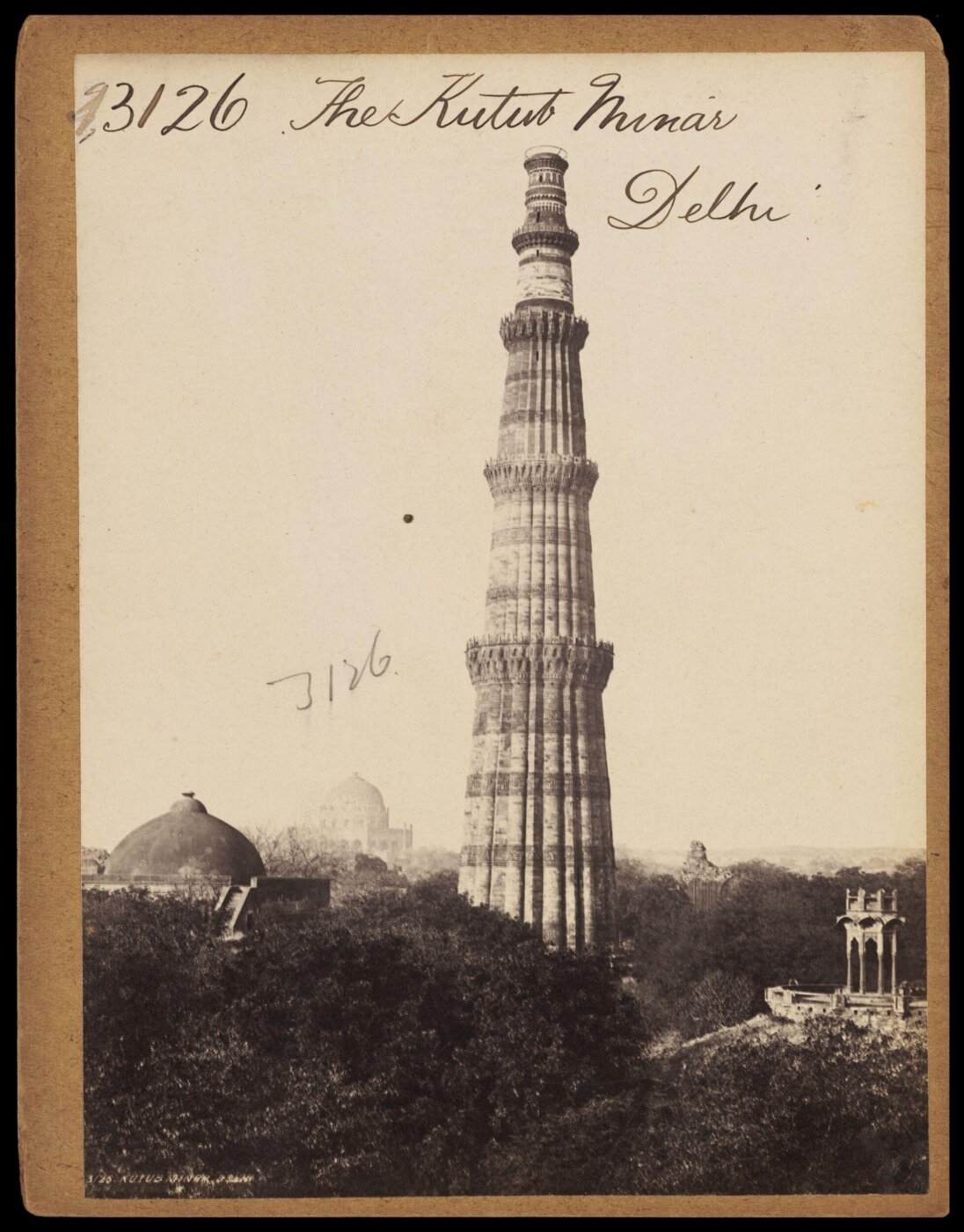Francis Frith, The Kutab Minar Delhi