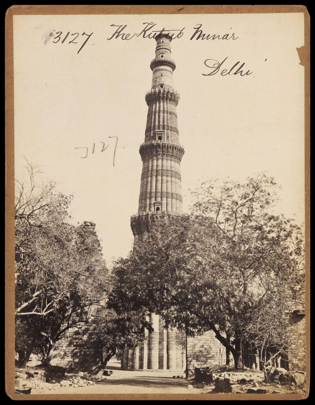 Francis Frith, The Kutub Minar Delhi