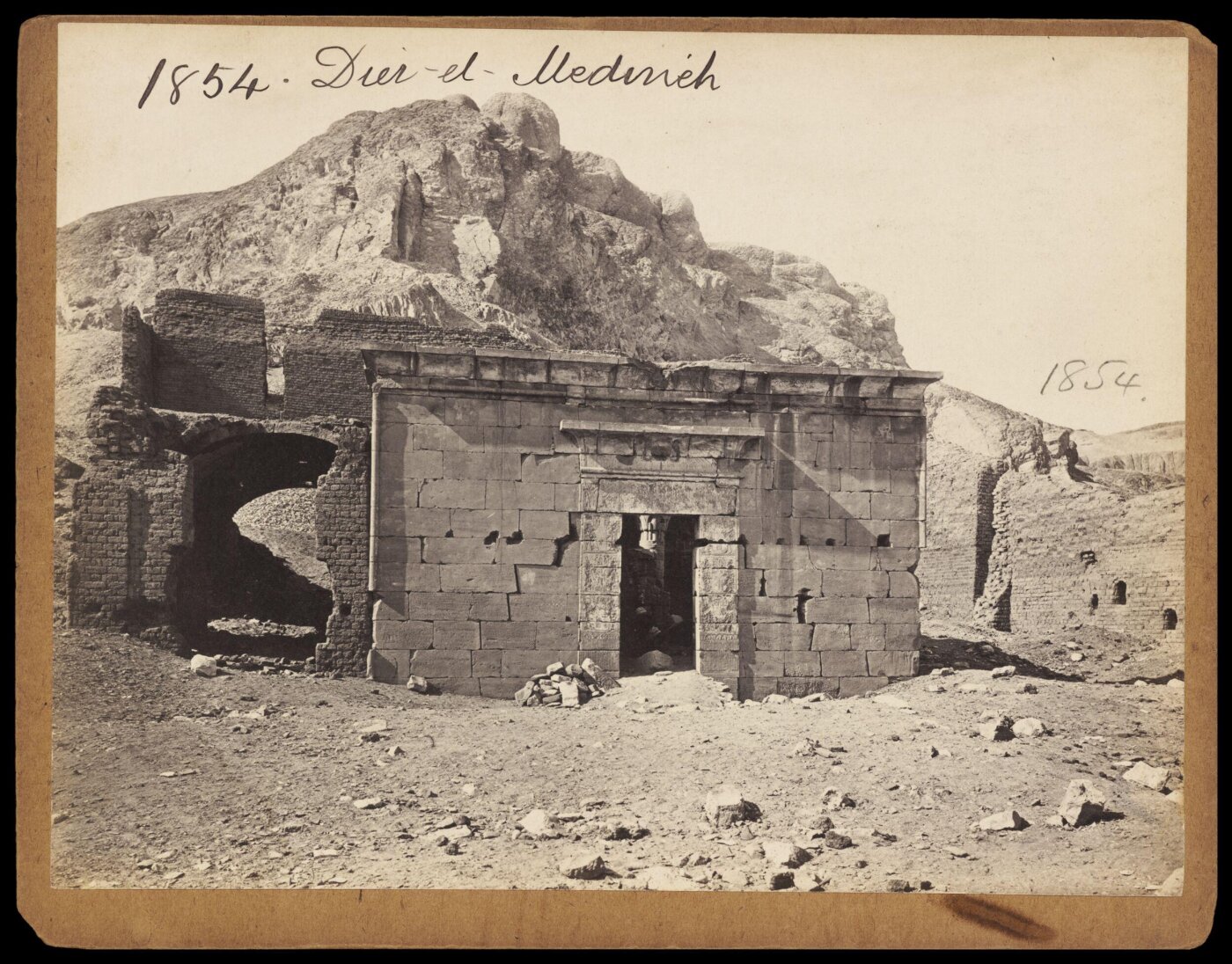Francis Frith, Dier-el-Medineh