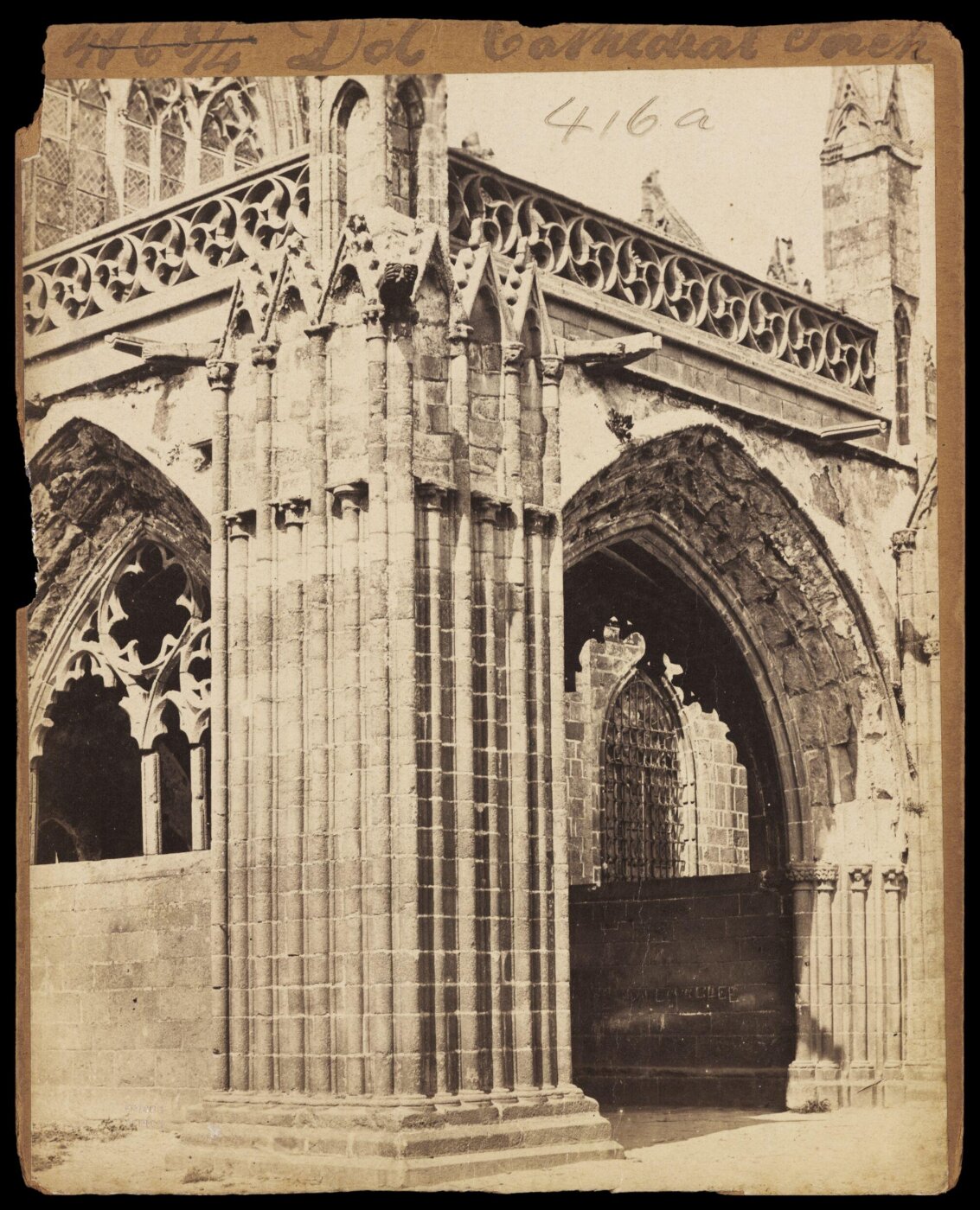 Francis Frith, Dol.  Cathedral Porch