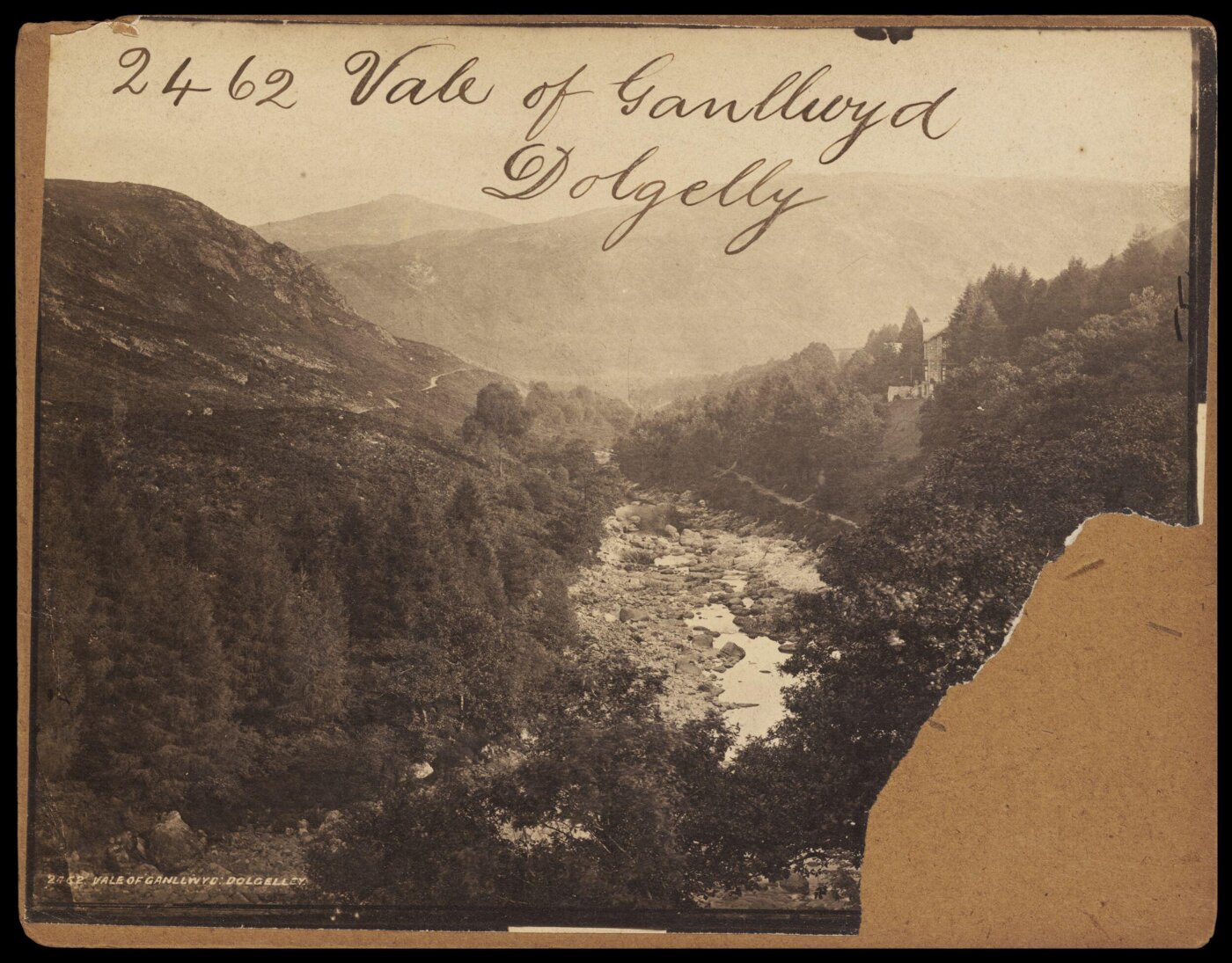 Francis Frith, Vale of Ganllwyd. Dolgelly