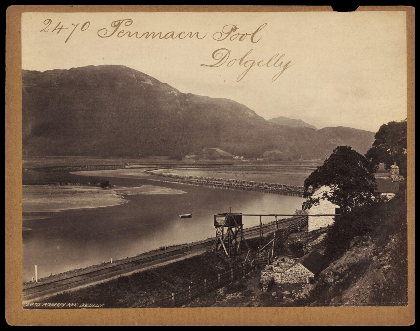 Francis Frith, Penmaen Pool.  Dolgelly