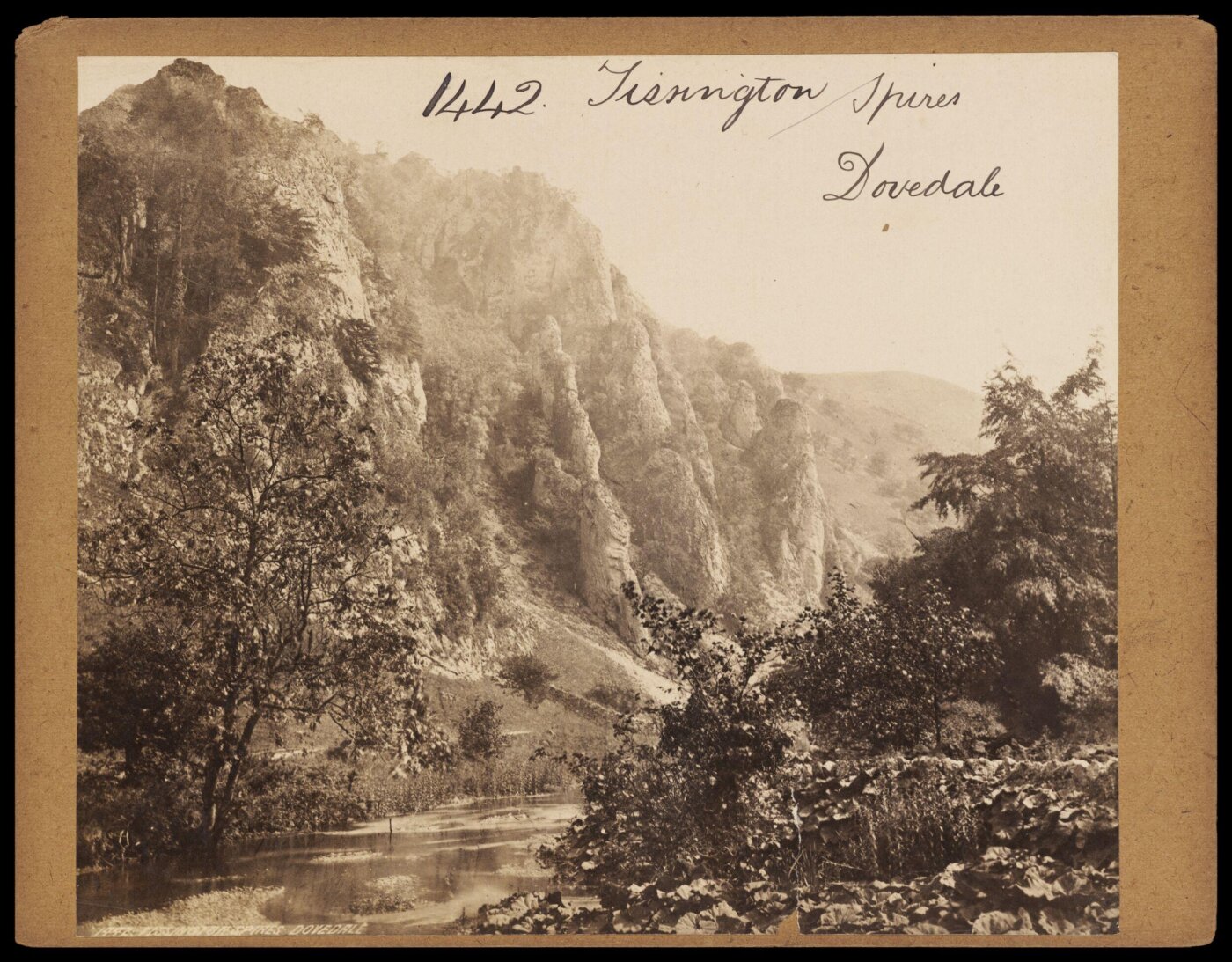 Francis Frith, Tissington Spires. Dove Dale