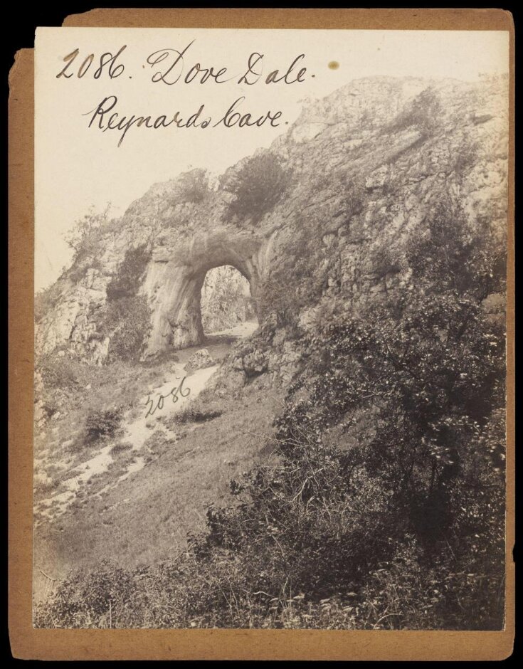 Dove Dale.  Reynards Cave top image