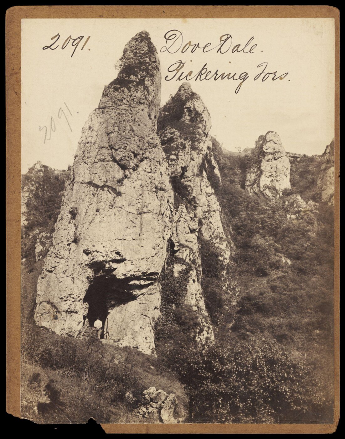 Francis Frith, Dove Dale.  Pickering Tors