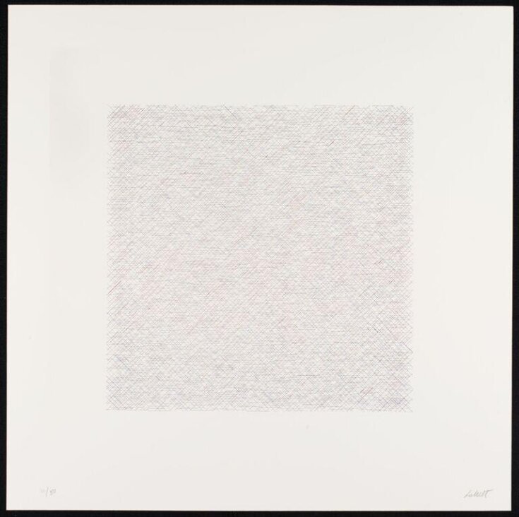 Sixteen Lithographs in Color | Sol LeWitt | V&A Explore The Collections