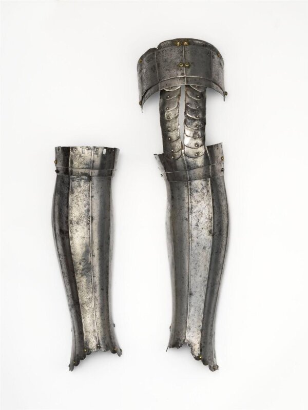 Pair of Greaves Unknown V&A Explore The Collections