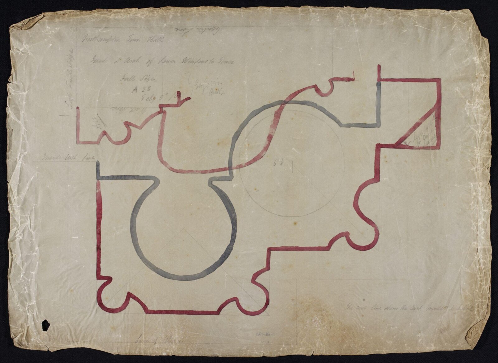 Drawing, Edward William Godwin, 5 February 1863