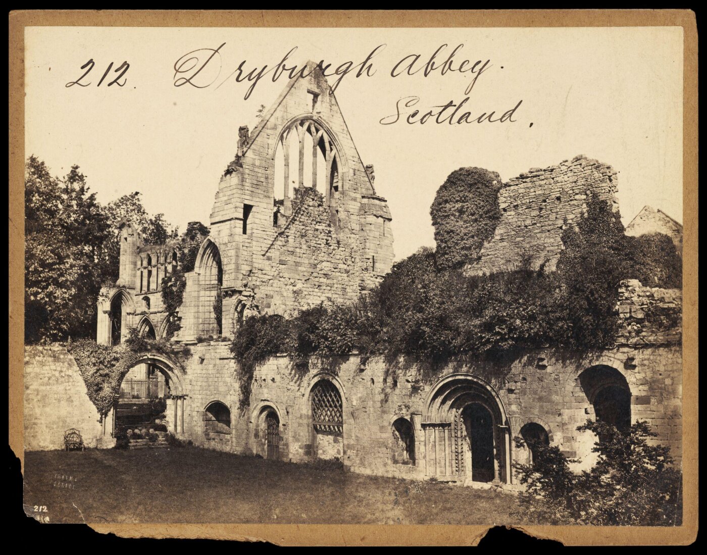 Francis Frith, Dryburgh Abbey. Scotland