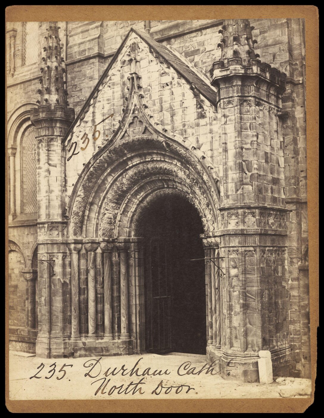 Francis Frith, Durham Cath'l.  North Door