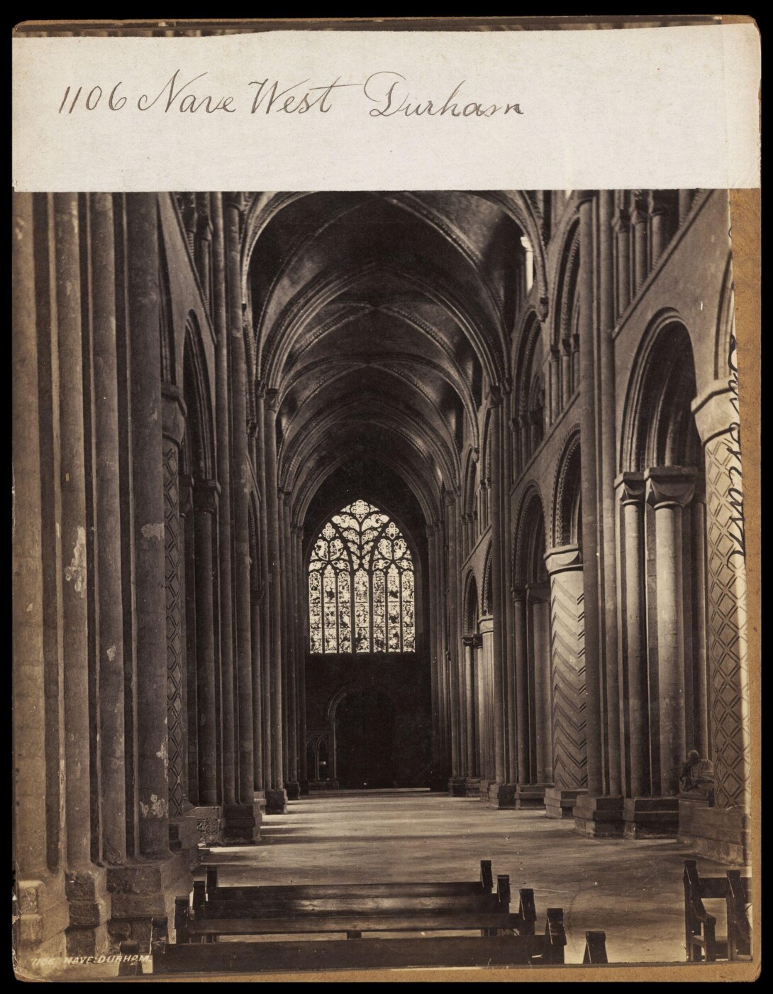 Francis Frith, Nave West Durham