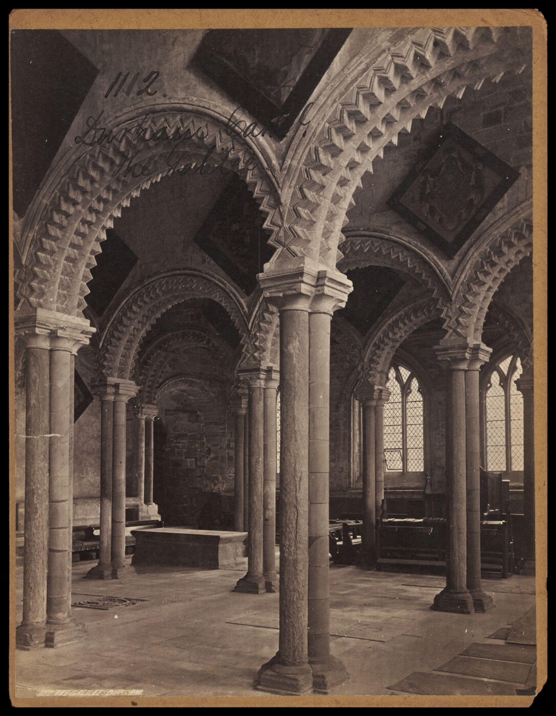 Francis Frith, Durham Cath'l. The Galilee