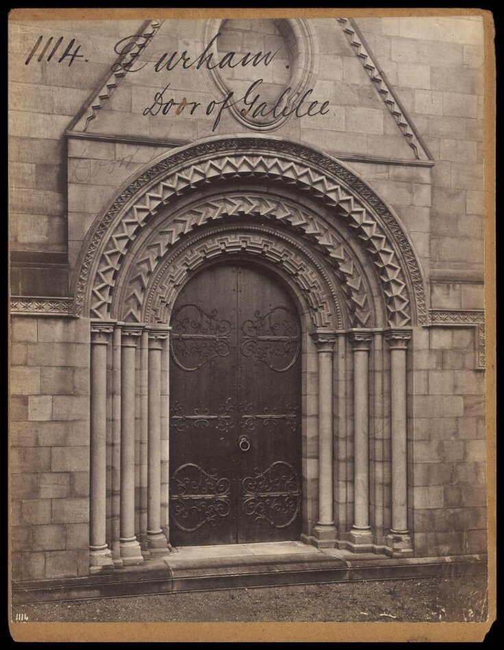 Durham.  Door of Galilee top image
