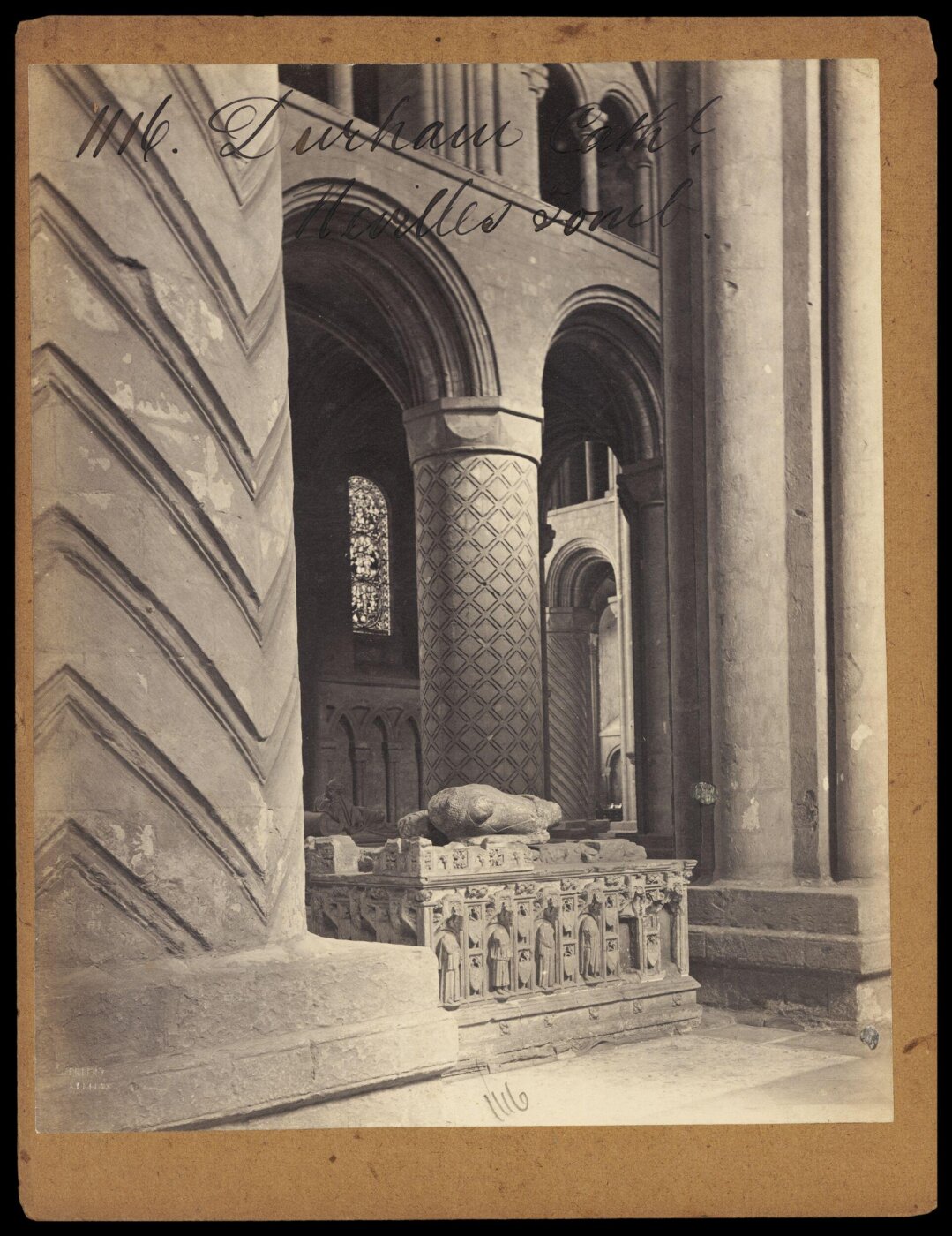 Francis Frith, Durham Cath'l.  Nevilles Tomb