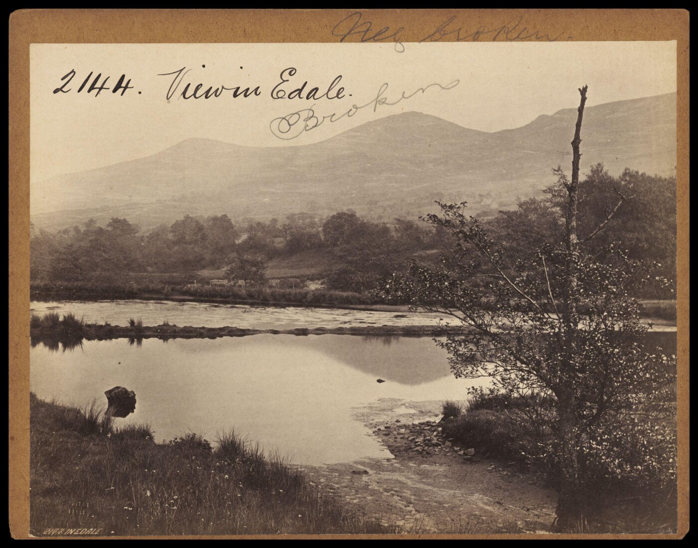 Francis Frith, View in Edale