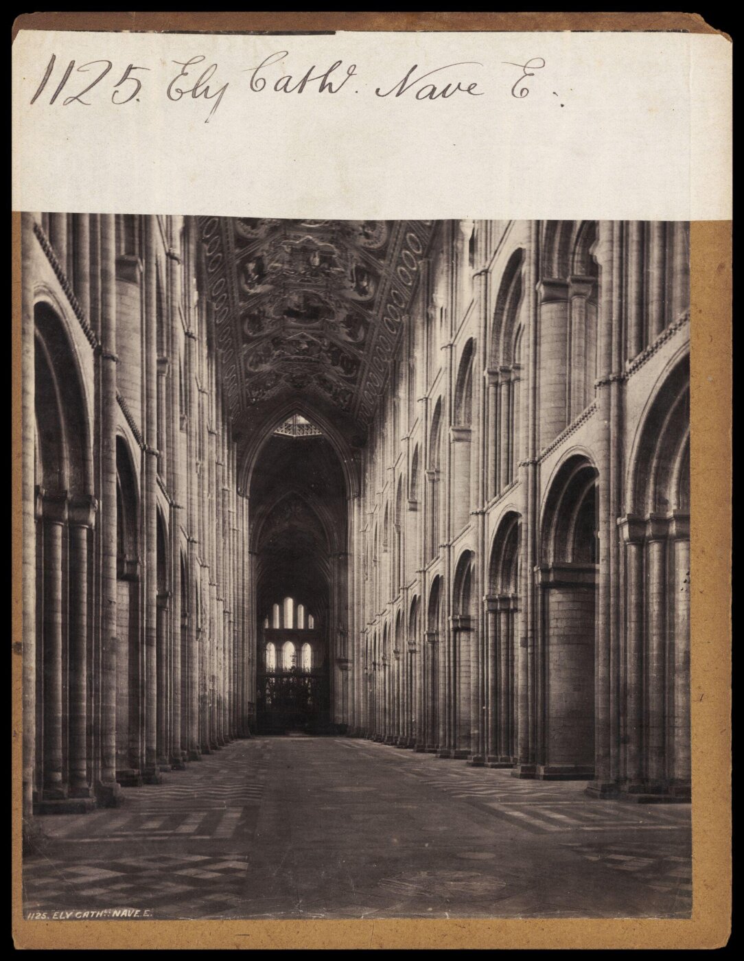 Francis Frith, Ely Cath'l.  Nave E.