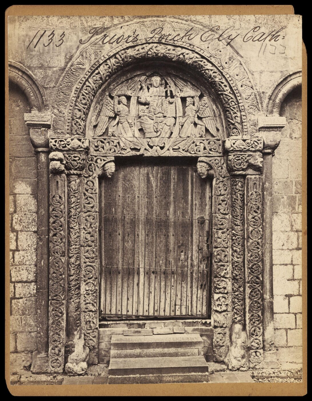 Francis Frith, Prior's Porch.  Ely Cath.