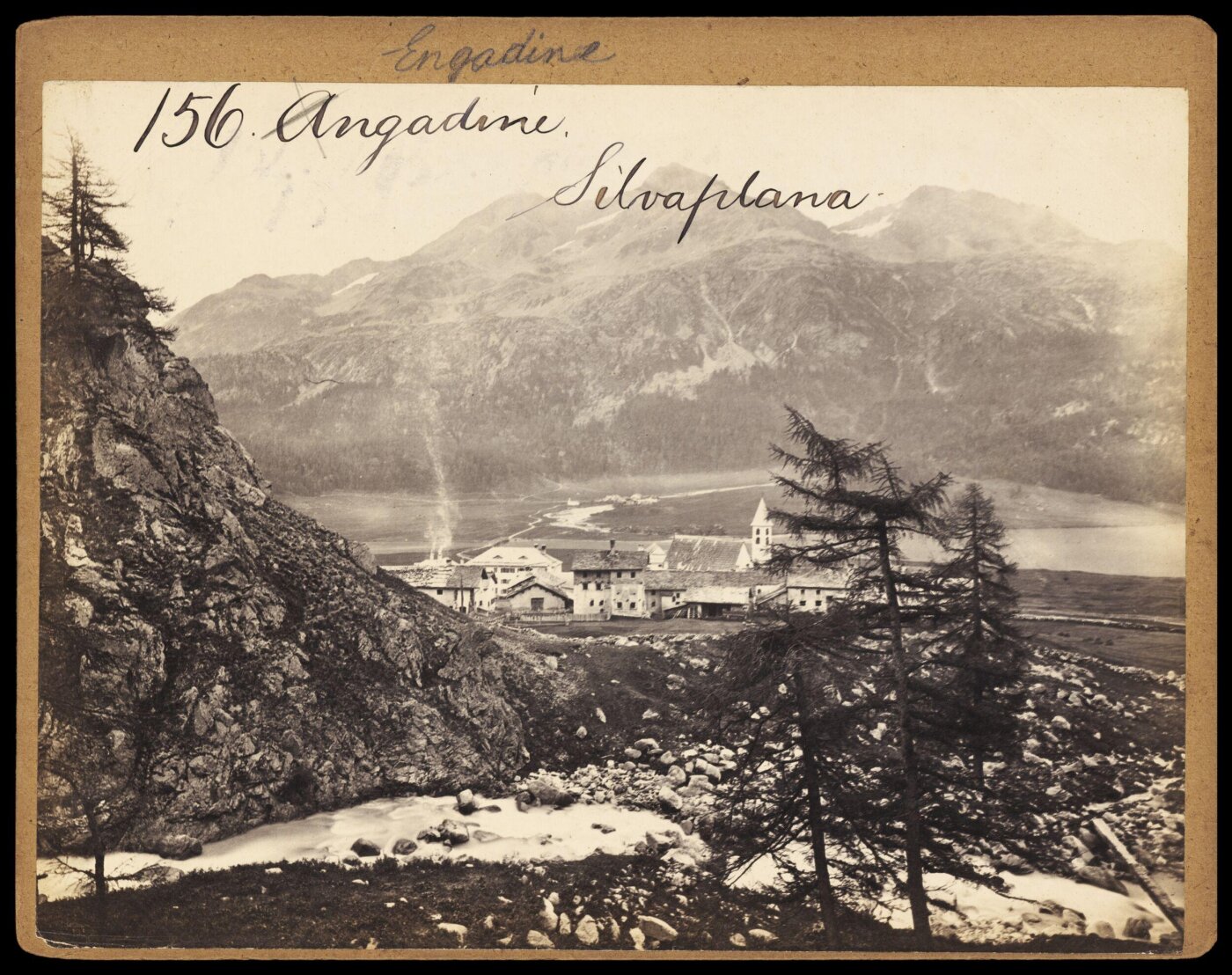Francis Frith, Engadine. Silvaplana