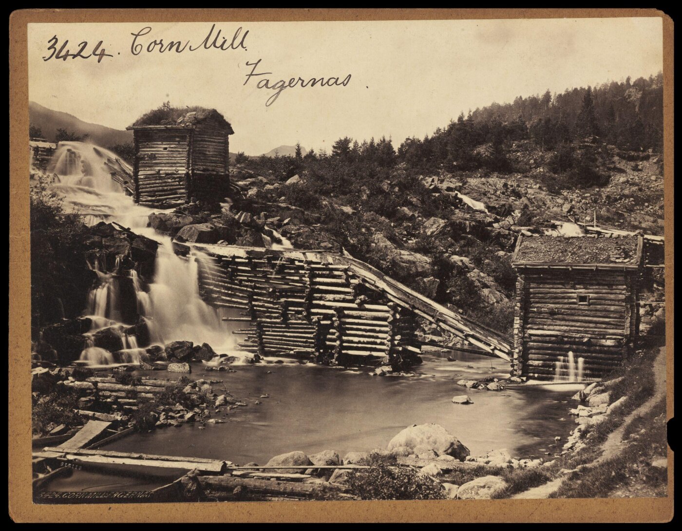 Francis Frith, Corn Mill. Fagernas