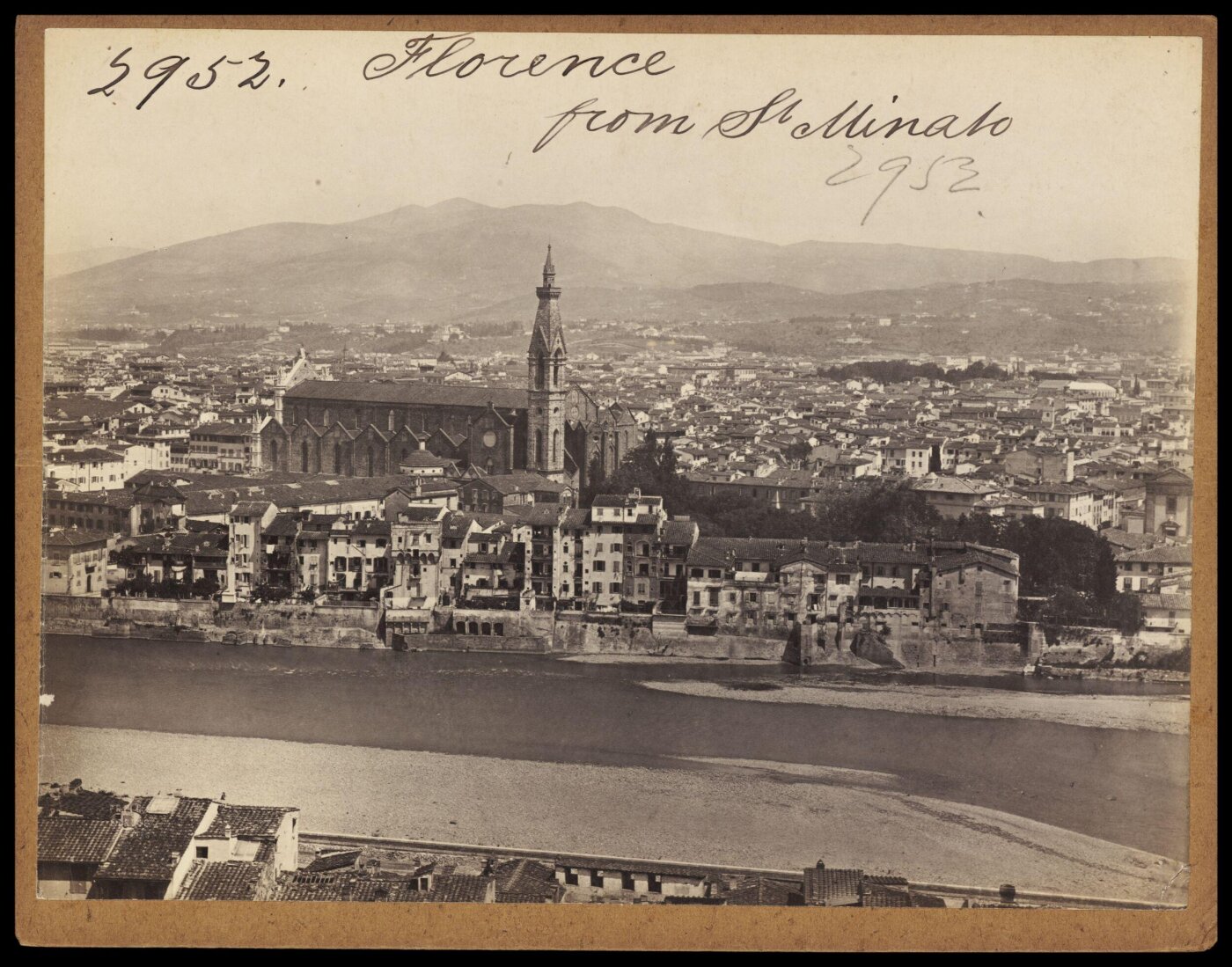 Francis Frith, Florence from St. Minato