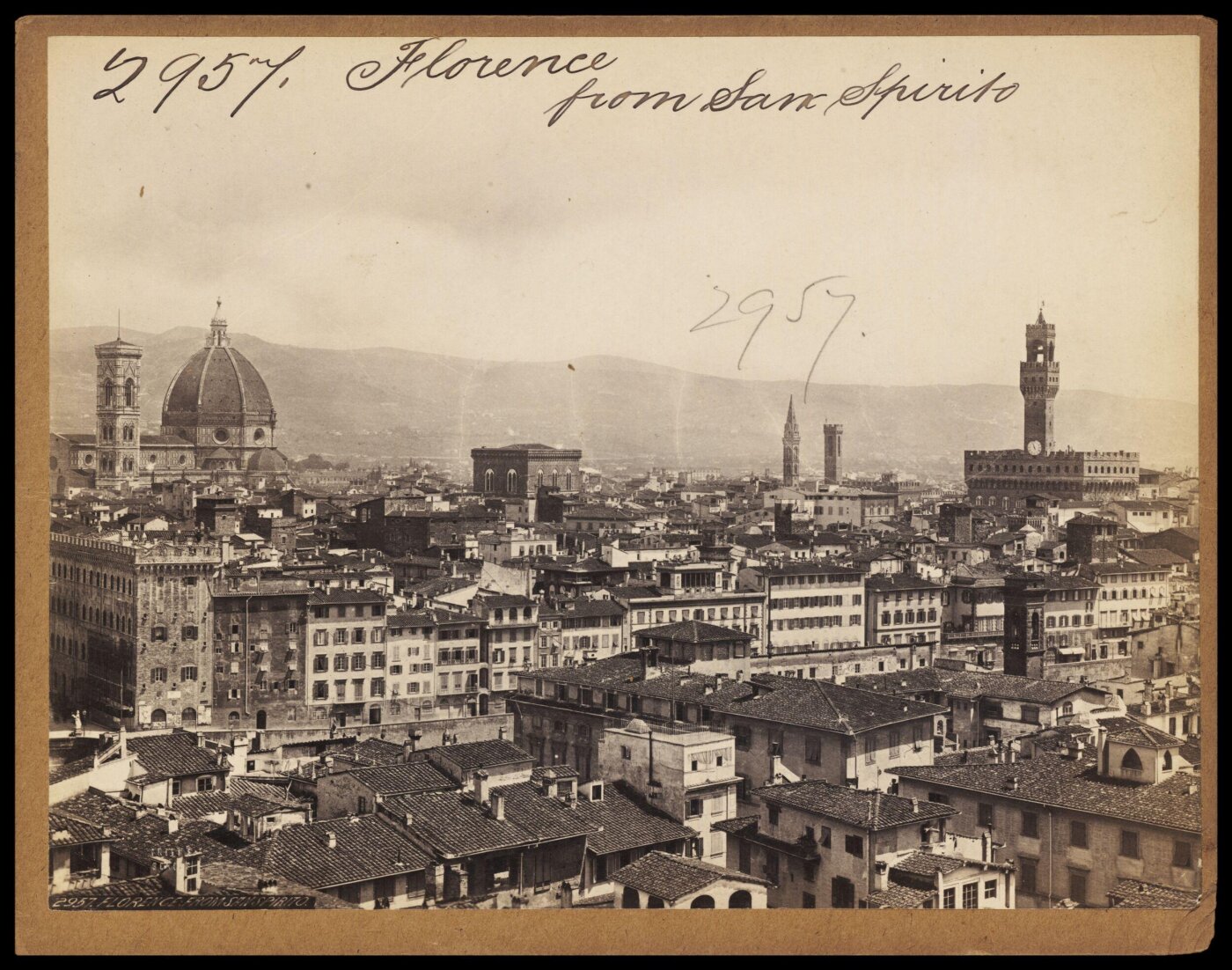 Francis Frith, Florence from San Spirito