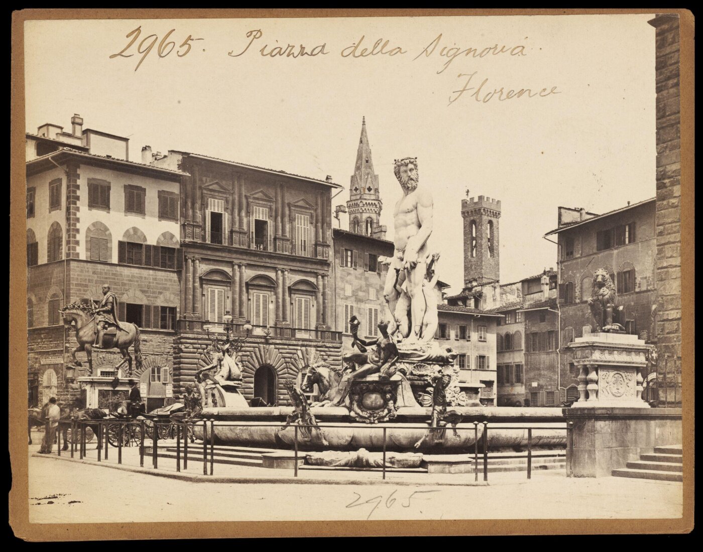 Francis Frith, Piazza della Signoria.  Florence