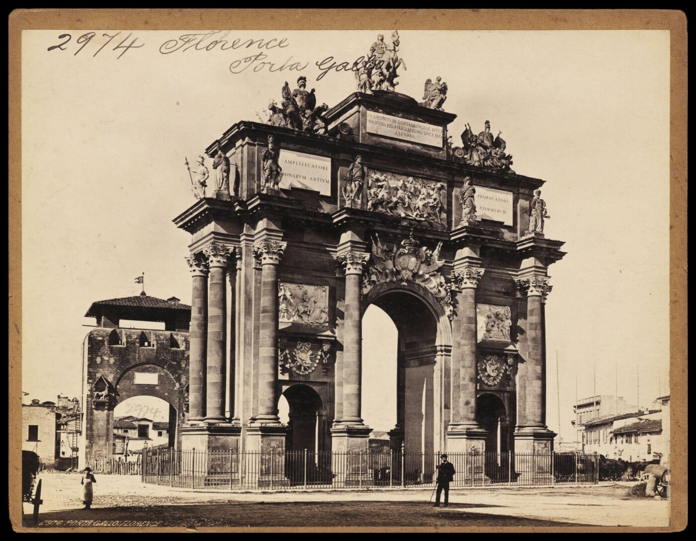 Francis Frith, Florence. Porta Gallo
