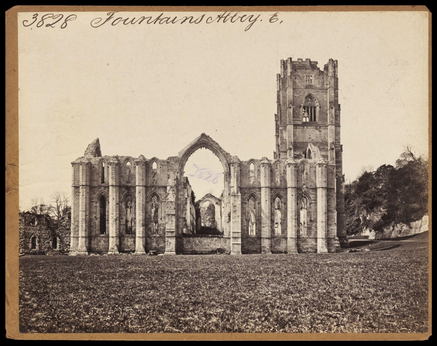Francis Frith, Fountains Abbey, E.