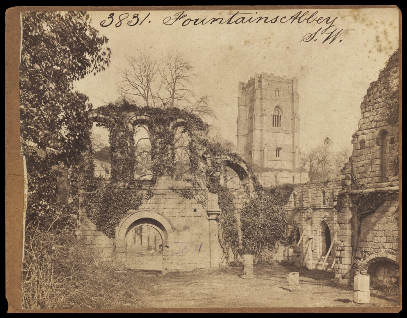 Francis Frith, Fountains Abbey S.W.