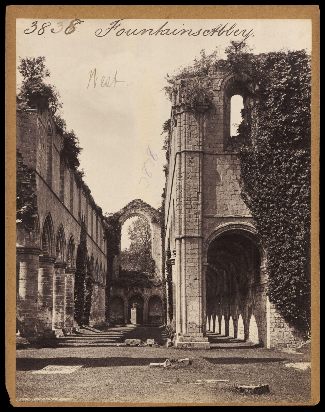 Francis Frith, Fountains Abbey West