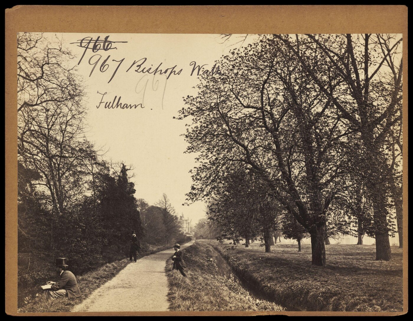Francis Frith, Bishops Walk Fulham