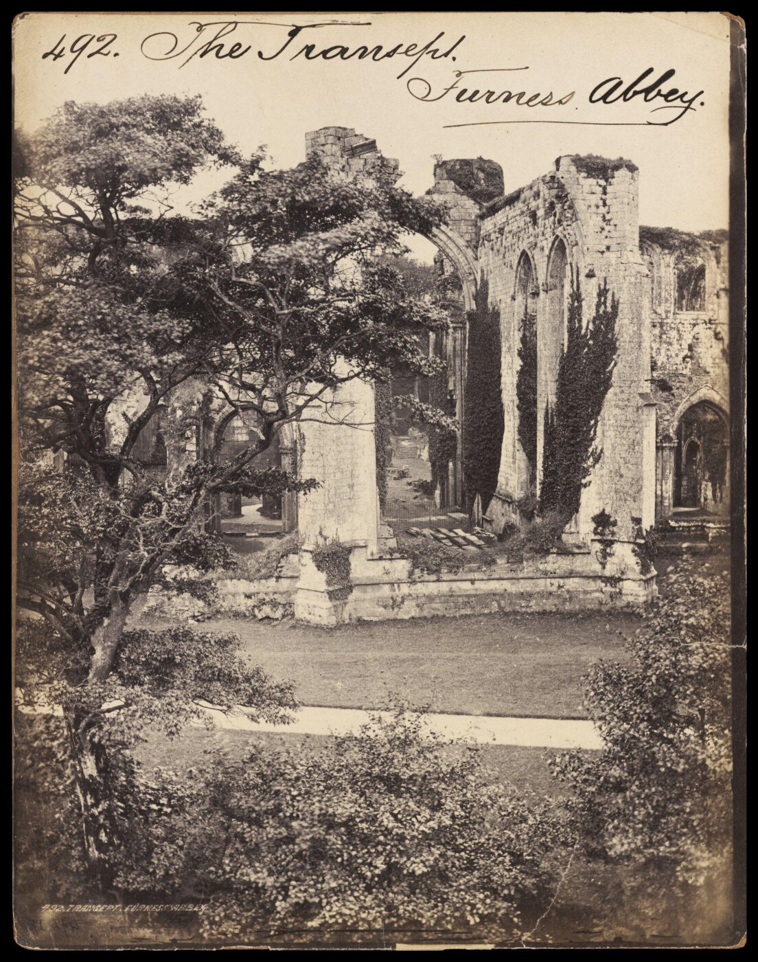 Francis Frith, The Transept. Furness Abbey