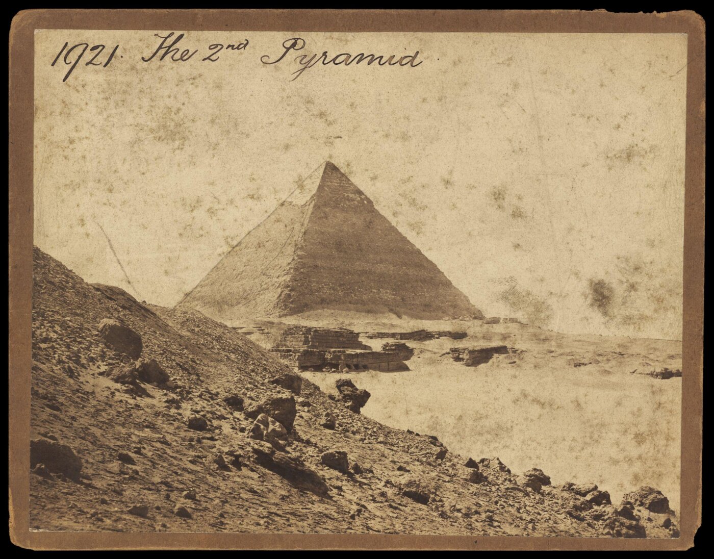 Francis Frith, The 2nd Pyramid