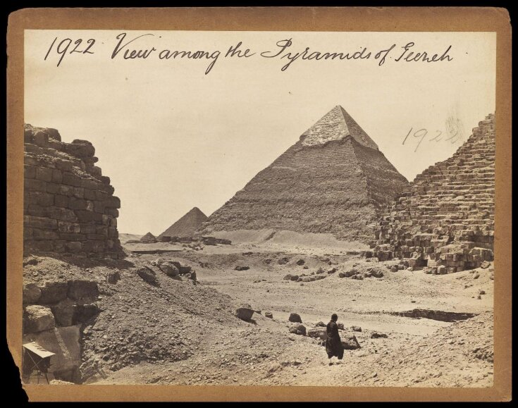 View among the Pyramids of Geezeh top image