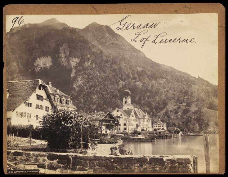 Gersau.  L of Lucerne top image