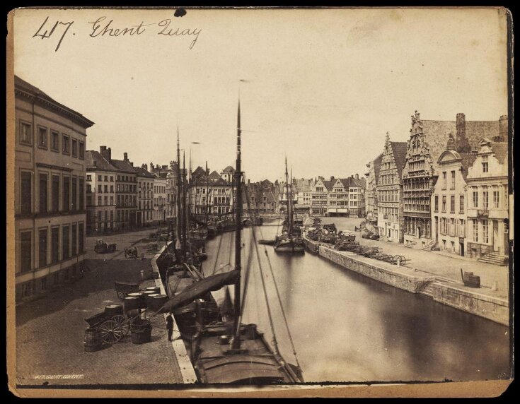 Ghent.  Quay top image