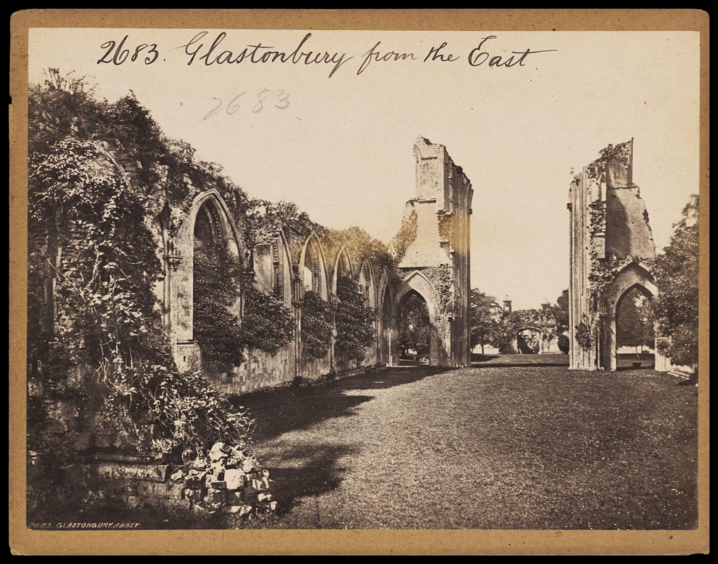 Francis Frith, Glastonbury from the East