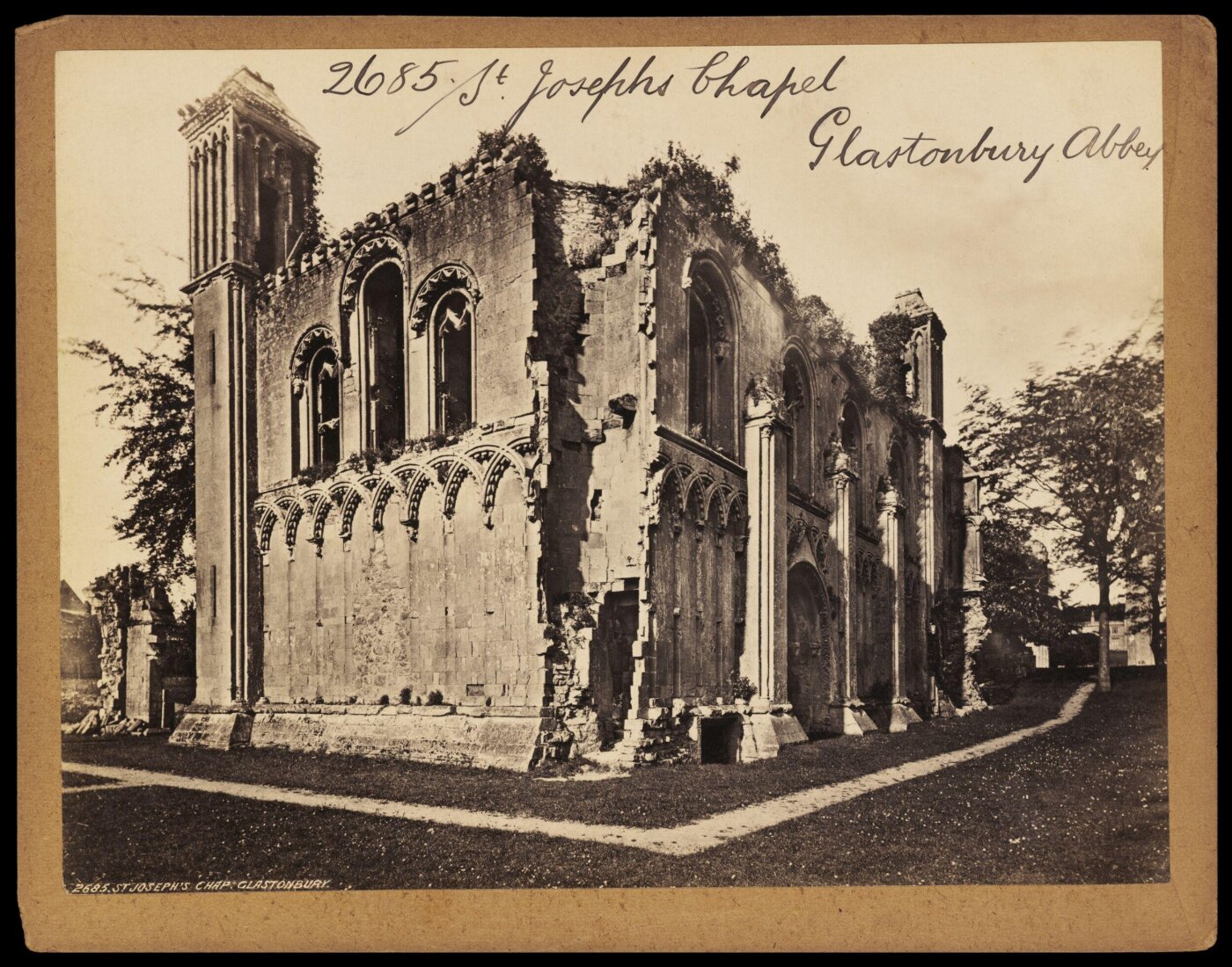 Francis Frith, St. Joseph's Chapel Glastonbury Abbey
