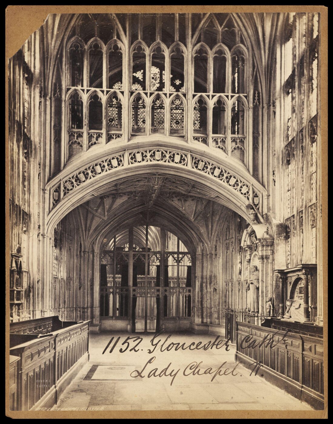 Francis Frith, Gloucester Cath'l. Lady Chapel W.