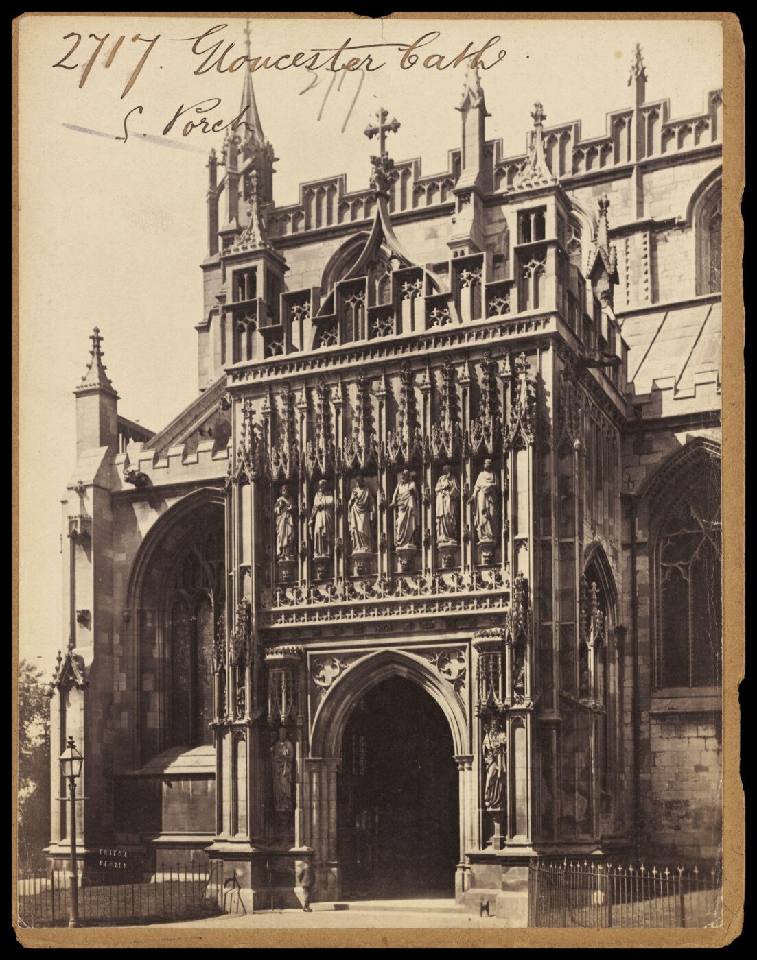 Francis Frith, Gloucester Cath'l. S. Porch
