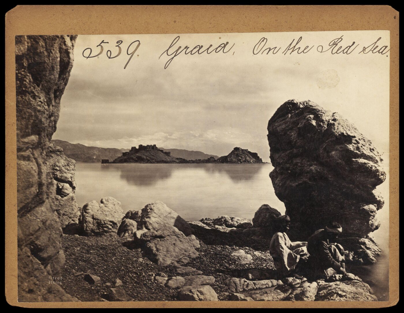 Francis Frith, Graia. On the Red Sea