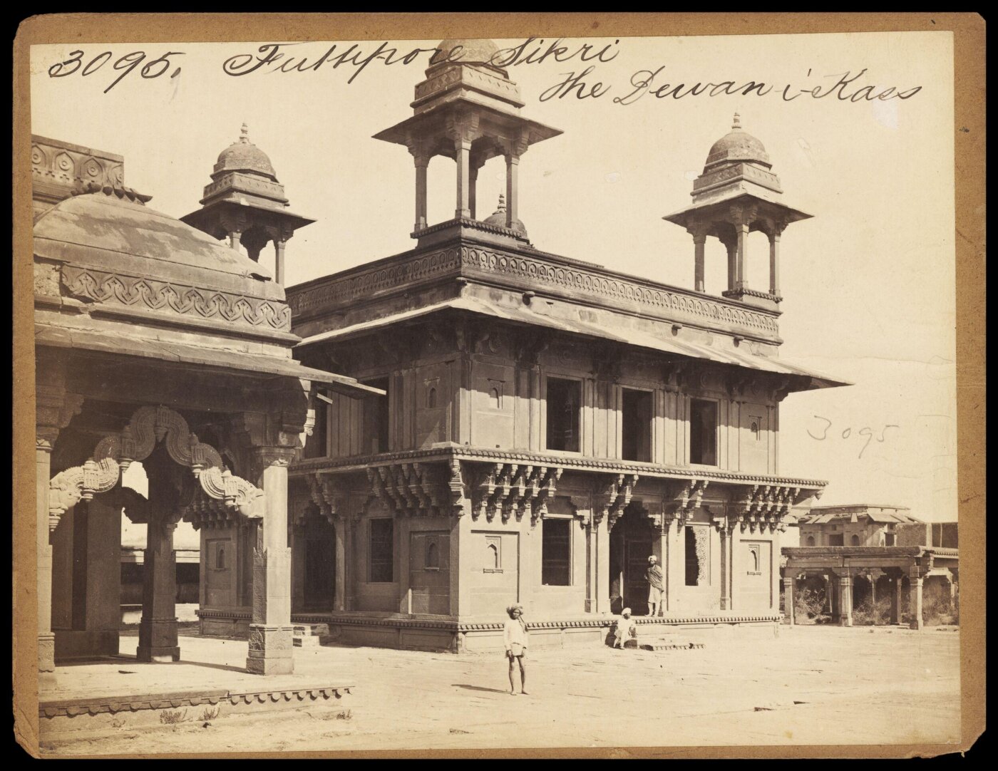 Francis Frith, Futtipore Sikri.  The Dewan-i-Kass