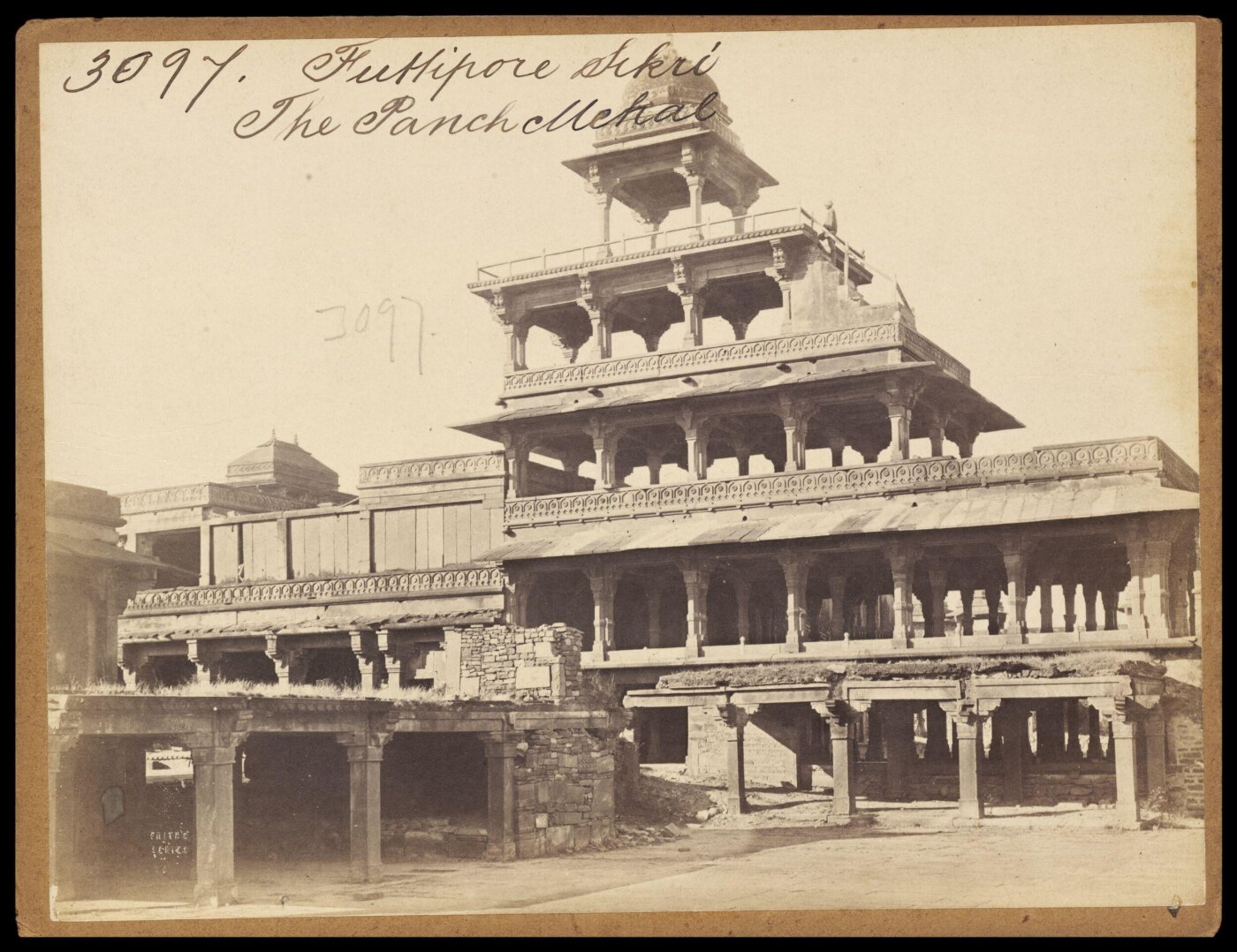 Francis Frith, Futtipore Sikri The Panch Mehal