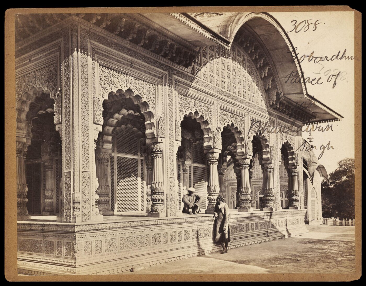 Francis Frith, Gobardhur Palace of Rajah Bhauldwin Singh
